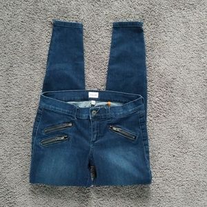 Womens sneak peek skinny low rise Jeans size 3